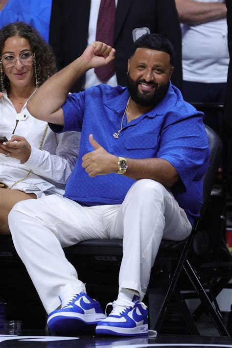 dj khaled louis vuitton shoes|DJ Khaled Sits Courtside in Louis Vuitton x Nike Air Force 1s.